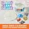 Gue Premade Includes 5 Sets of Slime Add-ins, 3 Lb. Bucket, Glassy Clear